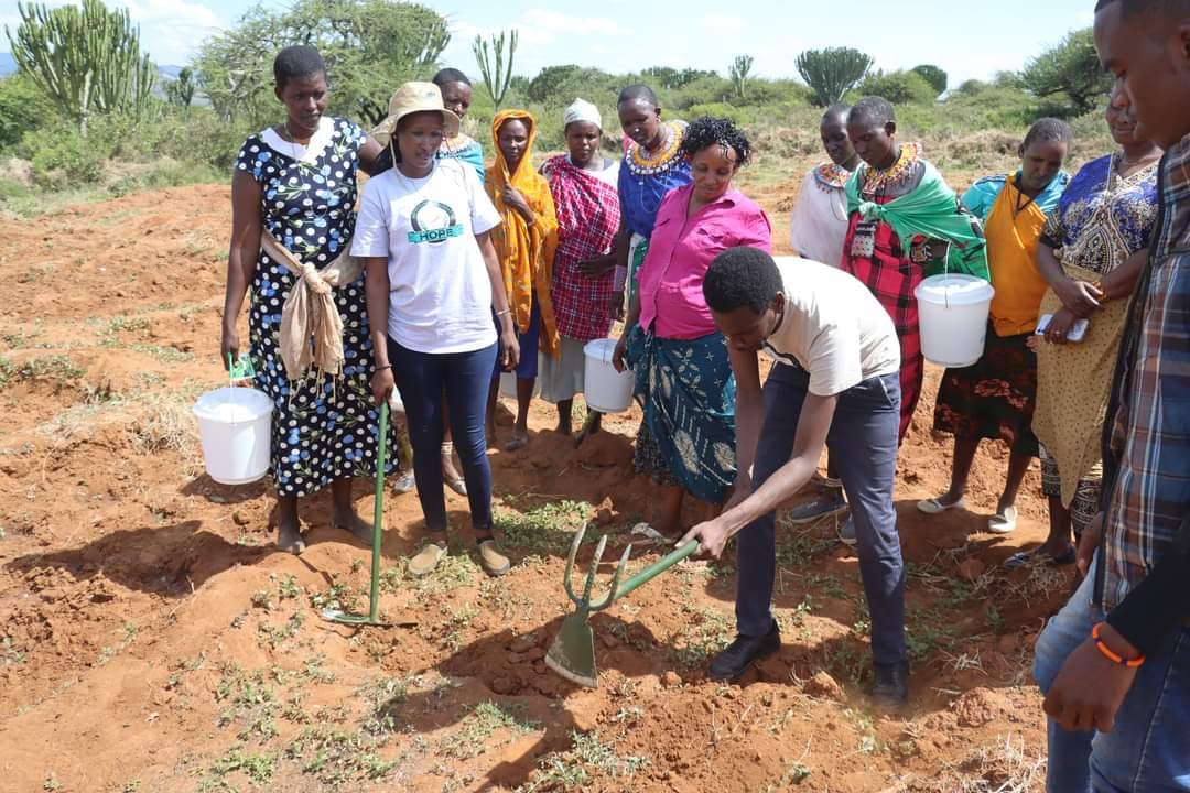 Women's groups in Leir Baawa, Samburu, October 2024
