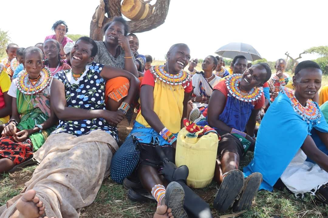 Women's groups in Leir Baawa, Samburu, October 2024
